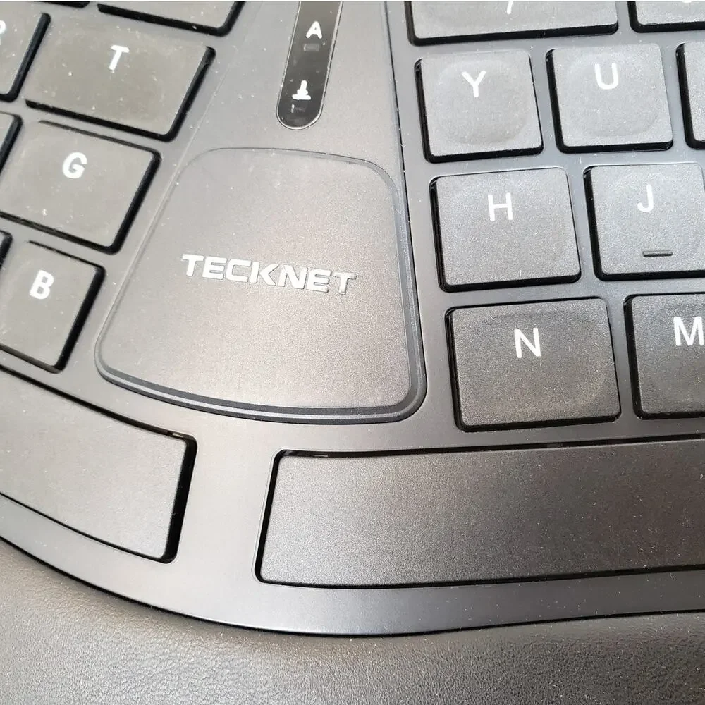 TECKNET Wireless Ergonomic Rechargeable Keyboard (Model TK-KB030)